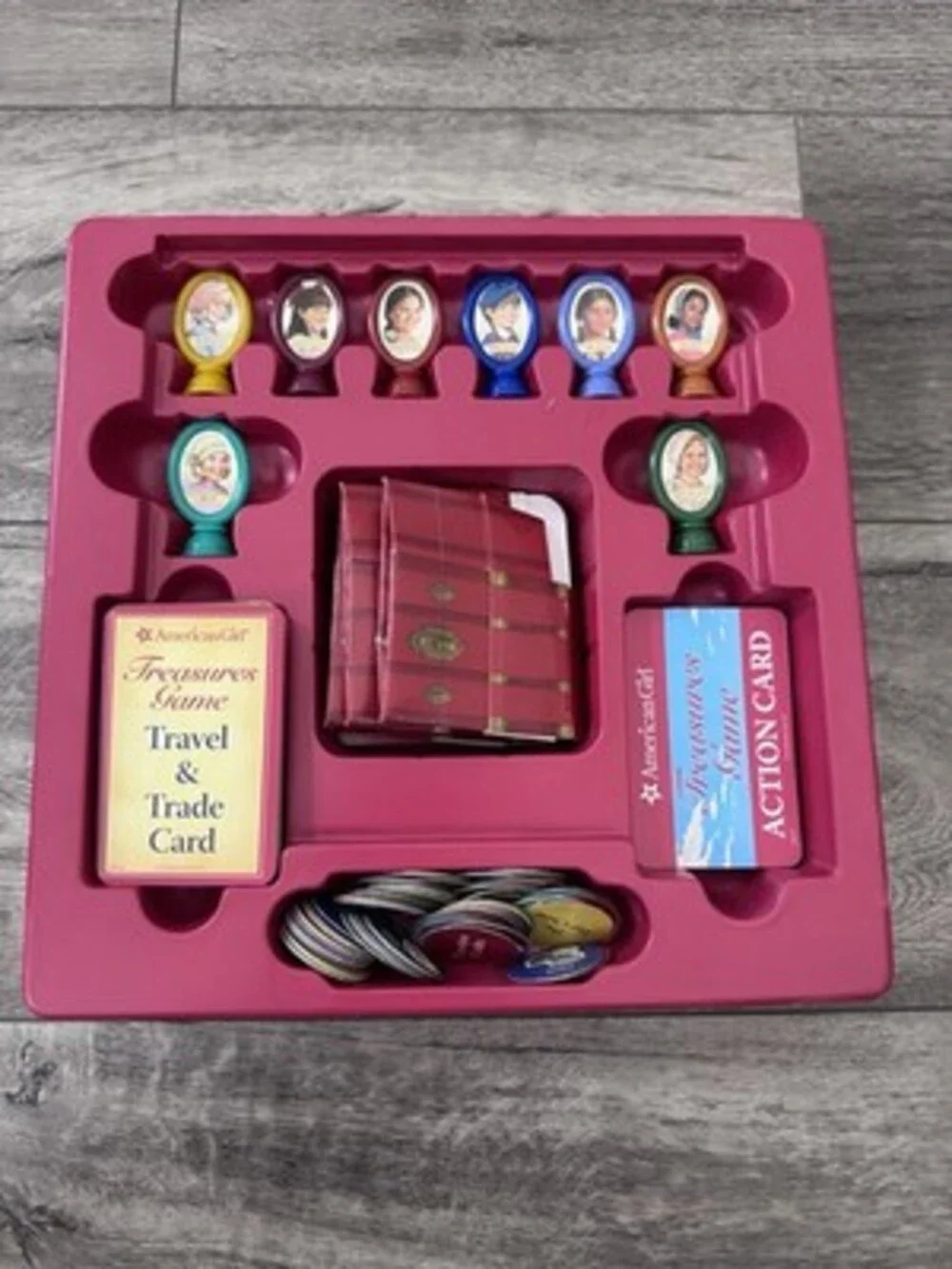 American Girl Treasures Game Board Game, Two Levels of Play, 2-4 Players, 8+